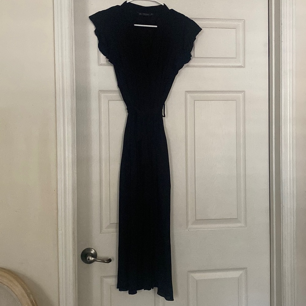 Zara Basic Black Dress. Size Medium - image 1